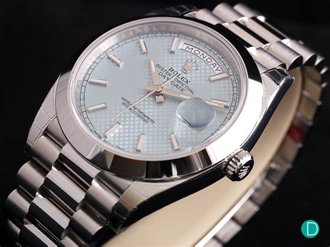 rolex day date titanium|rolex day date 40 platinum.